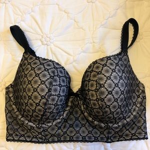 Victoria Secret Black Lace Bustier